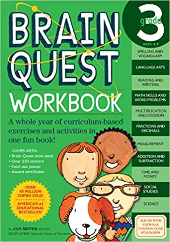 Brain Quest Workbook: 3rd Grade: 1 (Brain Quest Workbooks) - Scanned Pdf with Ocr
